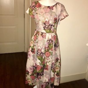 Adriana Papell Midi dress.